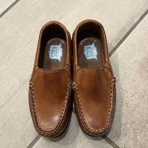 Florsheim Kids Cognac leather Loafer Dress Shoes